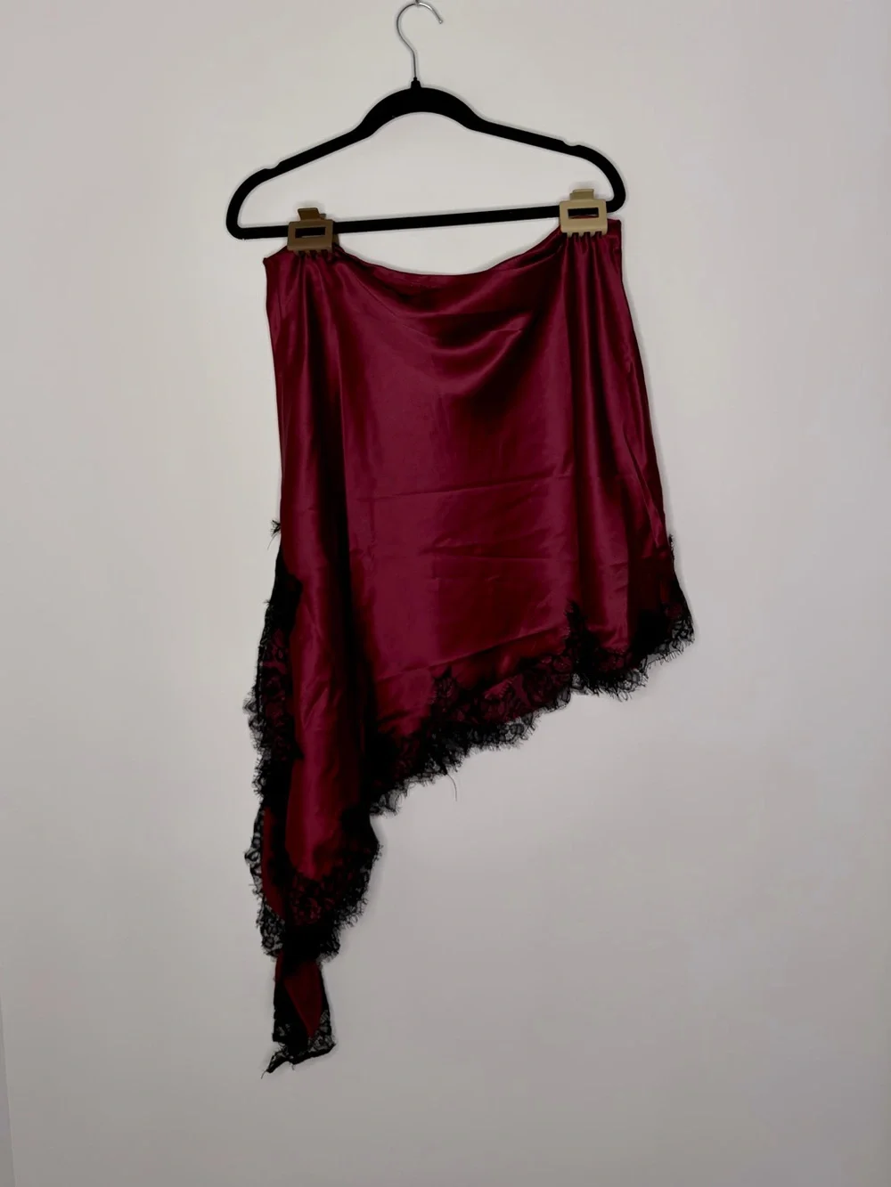 Fashion Nova asymmetrical red